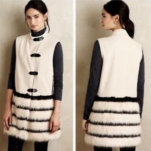 Anthropologie Fur Vest